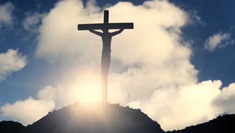 Cruz-En-Una-Colina-Crucifixión-Jesucristo-Religión-Cristiana-Iglesia-Biblia-4k